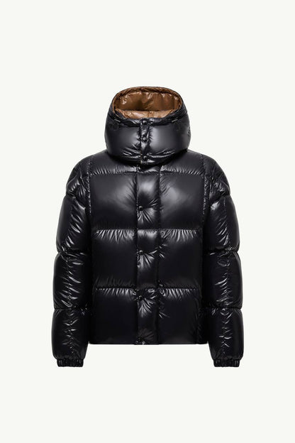 MC Men’s Parana Hooded Short Down Contrast Collar Jacket