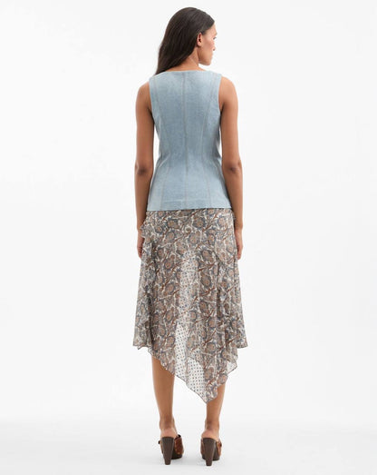 VB Avalina Denim Vest | Hawthorne Denim Pants | Set