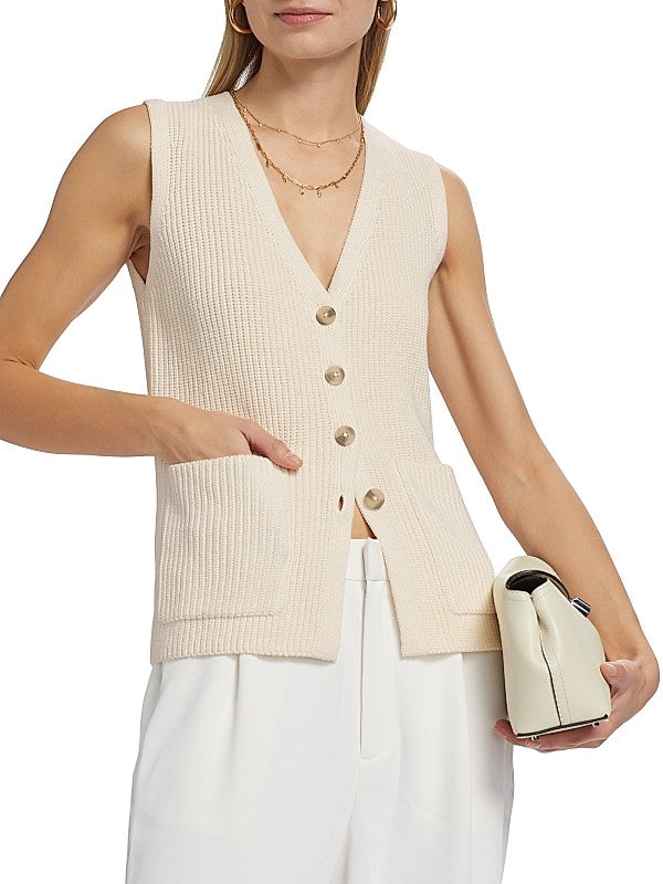 Ref Faye Cotton Sweater Vest