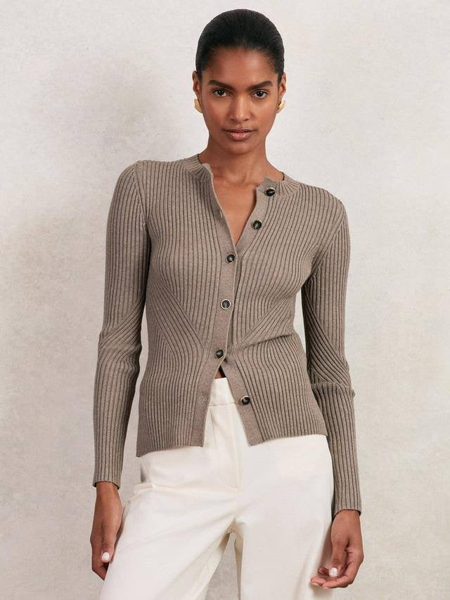 RS Tula Ribbed Knitted Cardigan