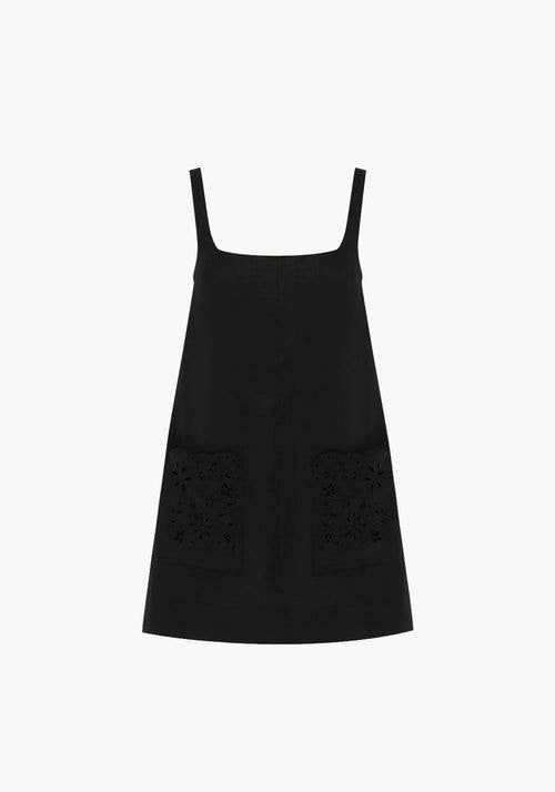 PN Embroidered Shift Mini Dress