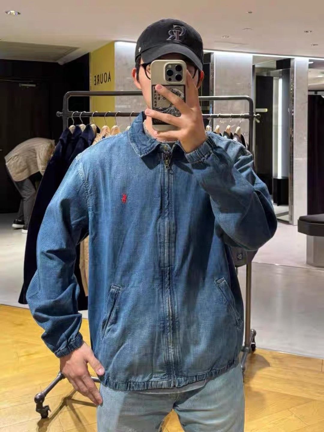 RL Men’s / Unisex Bayport Indigo Dyed Denim Jacket