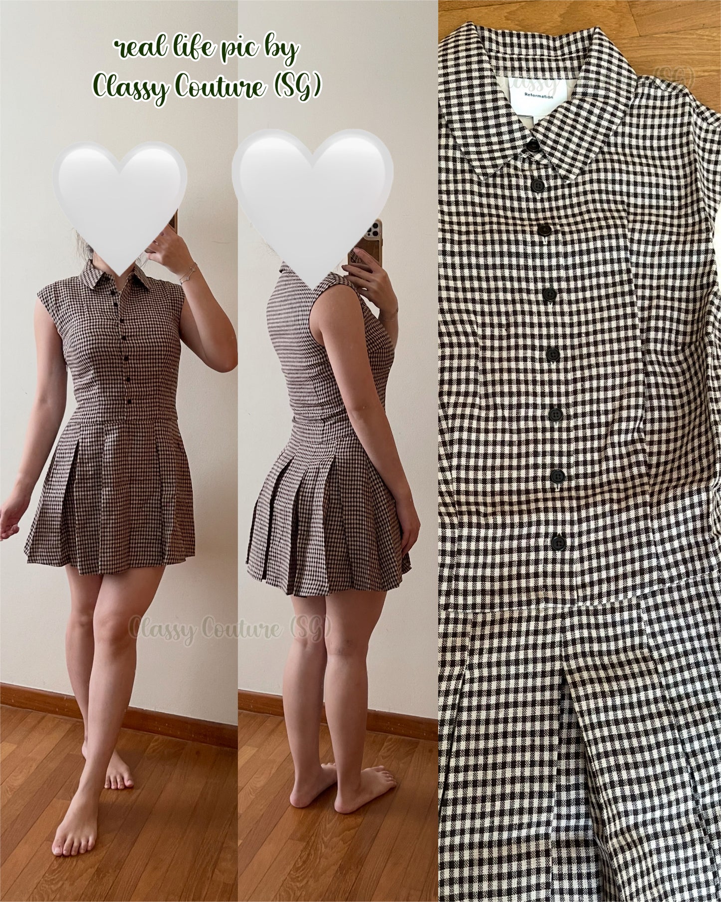 Ref Arella Linen Mini Dress