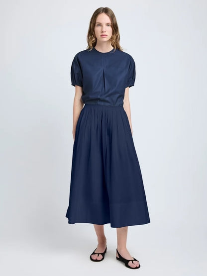 PS Haleigh Cotton Reversible Top | Austin Midi Skirt | Cotton Sateen Set