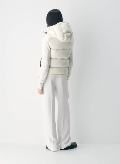 8 Colors! ARZ The Super Puff Down-filled Sleeveless Vest (removable hood)