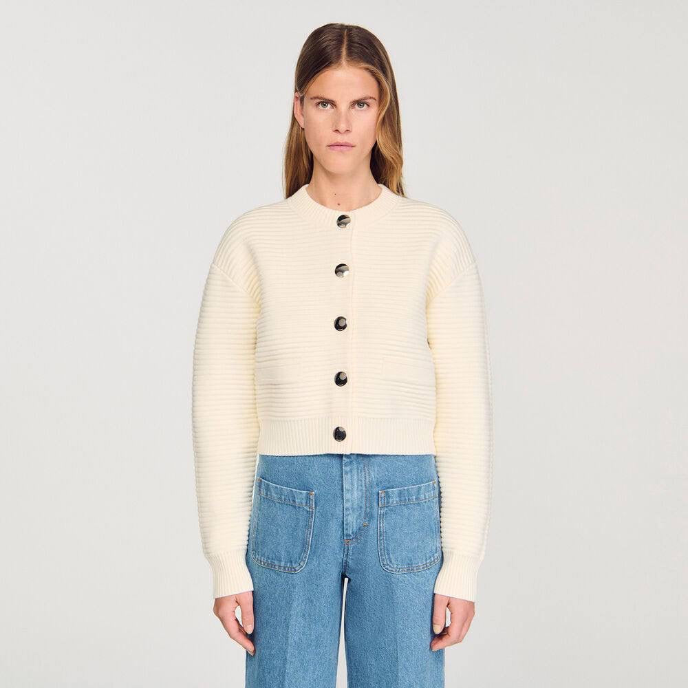 SD Ines Knit Wool-viscose blend Cardigan