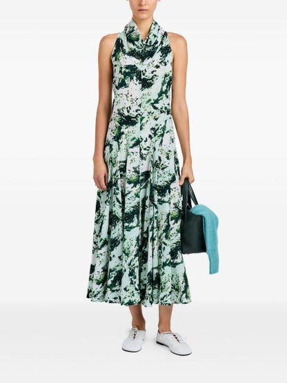 PS Adelide Viscose-Silk Midi Dress
