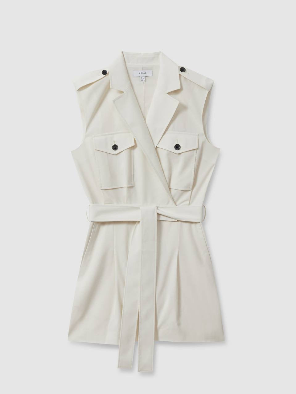 RS Rory Wool-Blend Double Breasted Playsuit