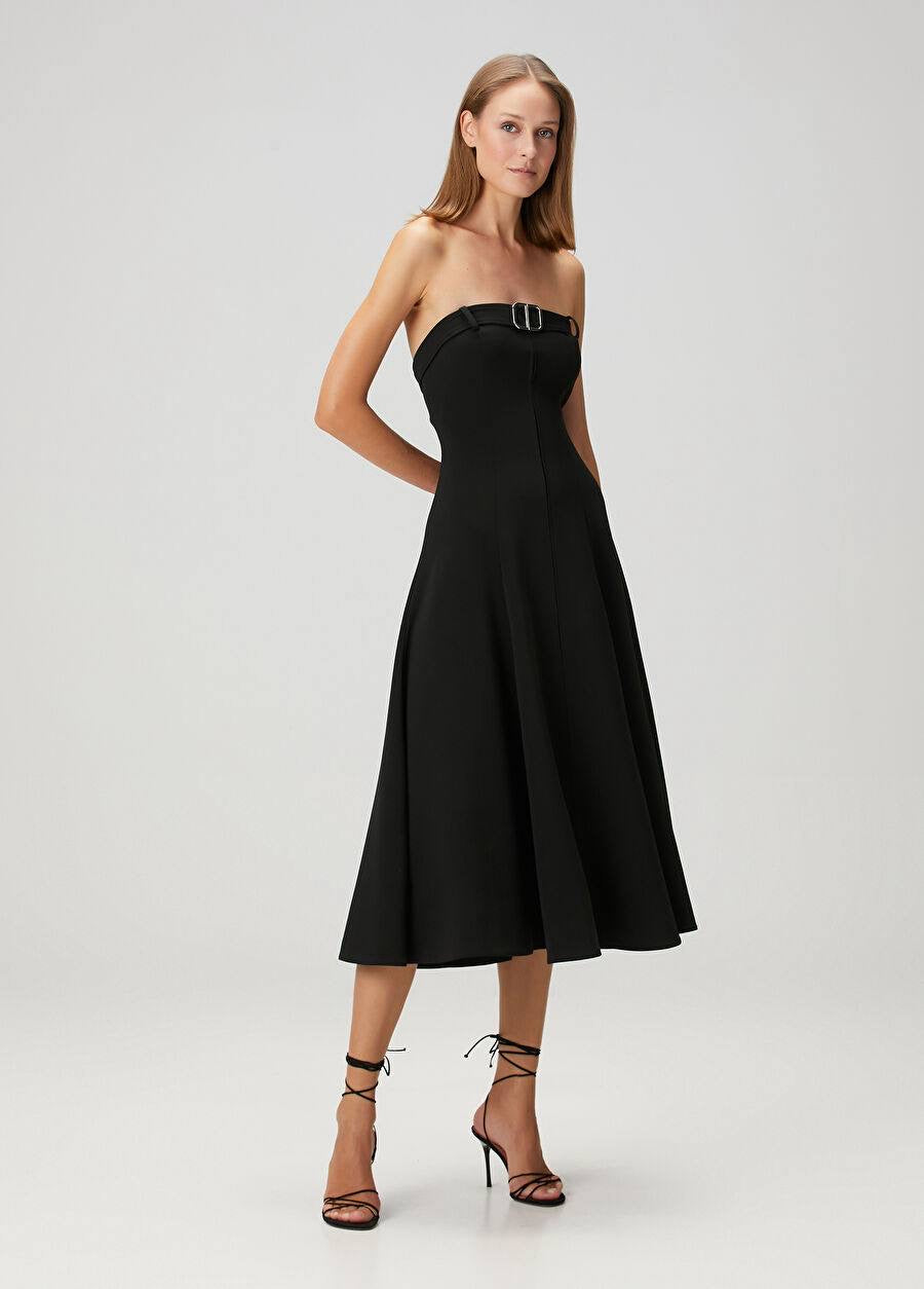 ALX Pearse Strapless Midi Dress