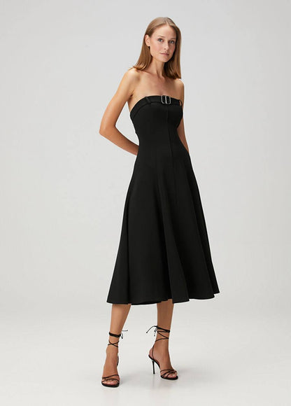 ALX Pearse Strapless Midi Dress