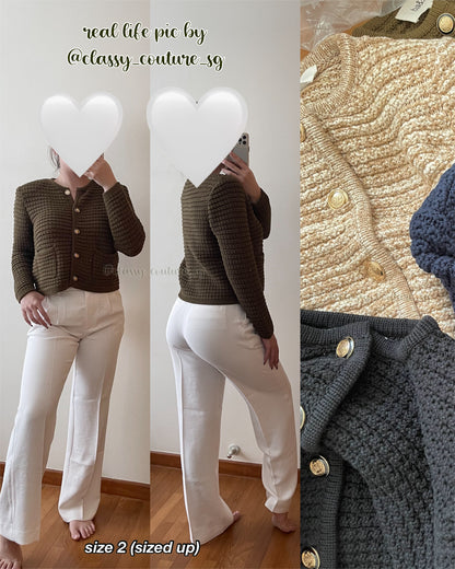 (PART 2/2) BA Gaspard Knitted Cardigan