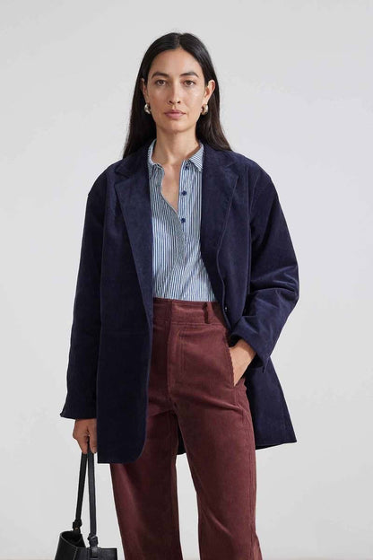 AA Immi Oversized Blazer | Meridian Pants | Cotton Corduroy Set