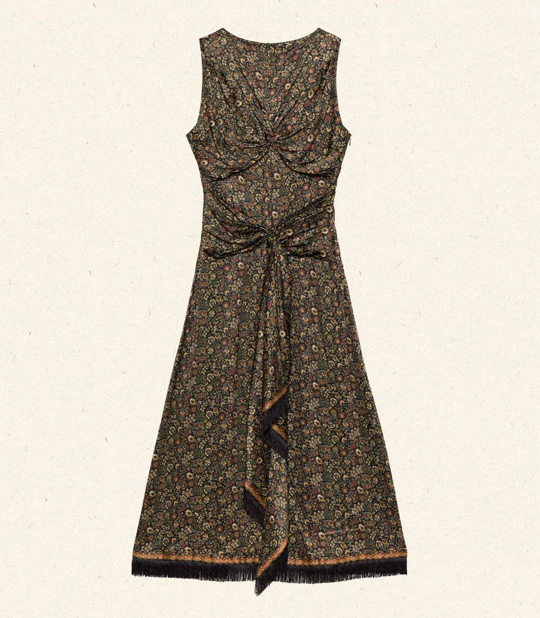 DN Cataline Silk Midi Dress