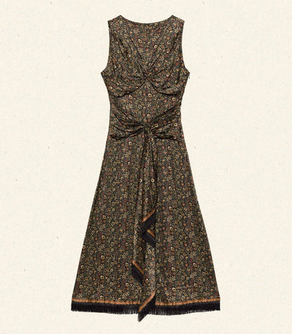 DN Cataline Silk Midi Dress