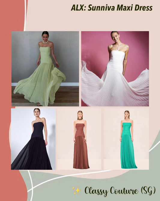 ALX Sunniva Maxi Dress