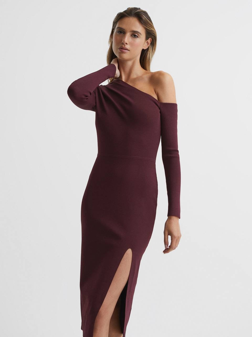 RS Bella Velvet | Lissy Knitted Bodycon Midi Dress