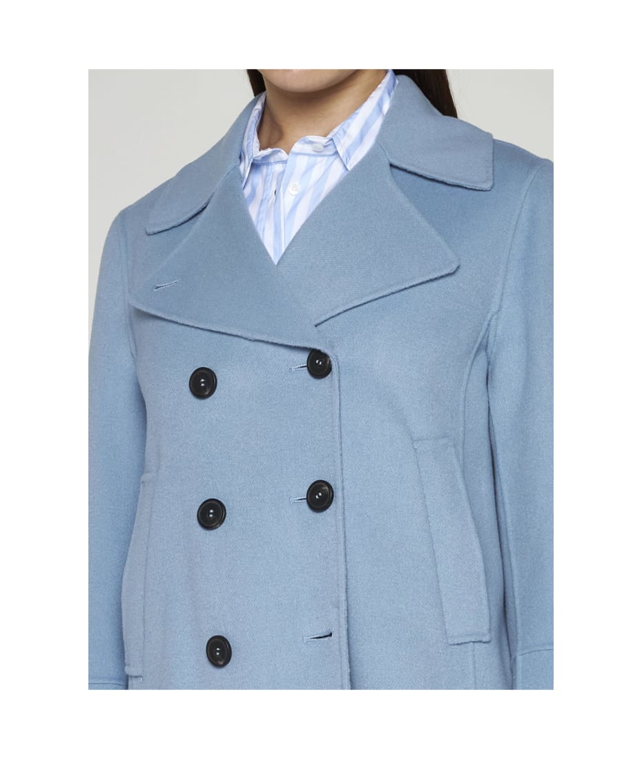 MM Teismo Wool Blend Short Coat Jacket