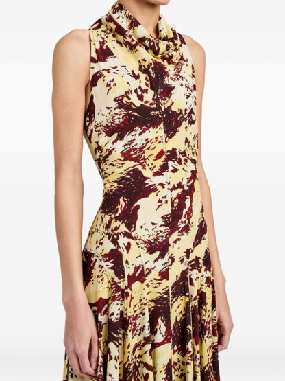 PS Adelide Viscose-Silk Midi Dress