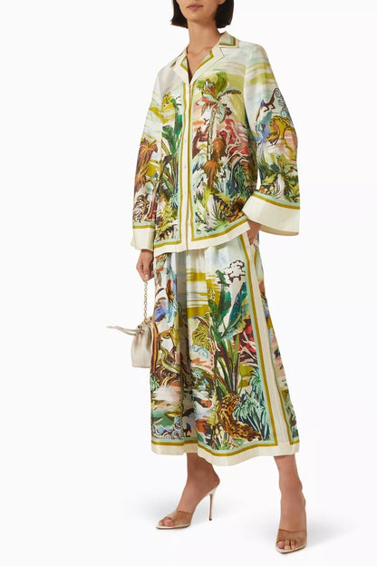 ALM Jungle Boogie Shirt | Pants | Silk Set