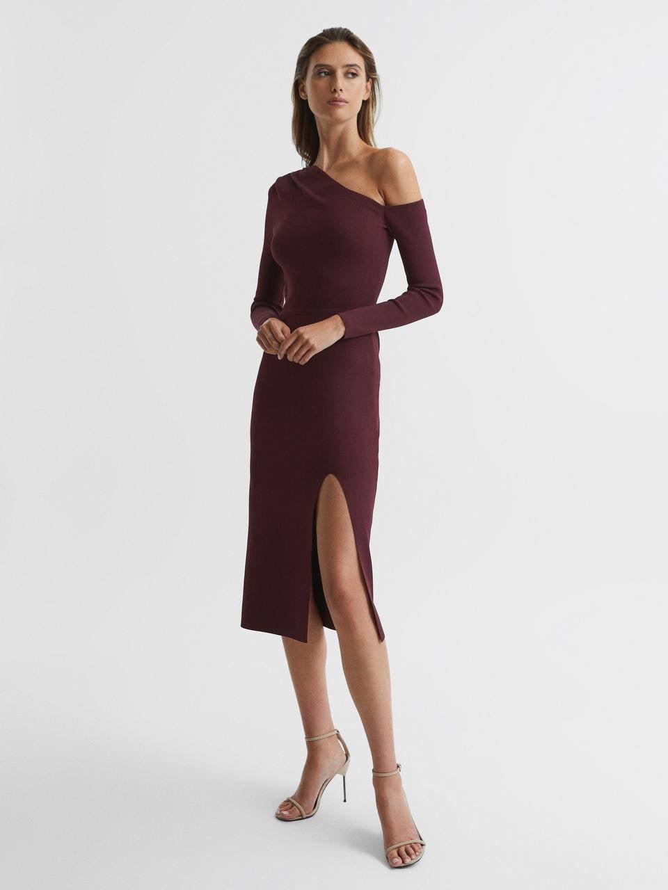 RS Bella Velvet | Lissy Knitted Bodycon Midi Dress