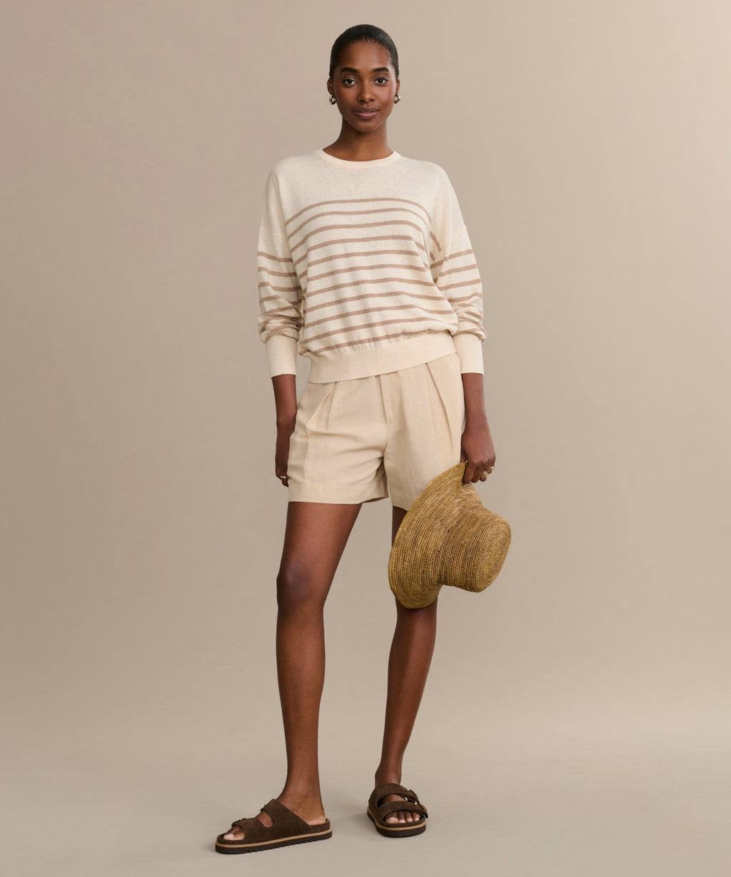 JK Avery Crewneck Pullover Sweater