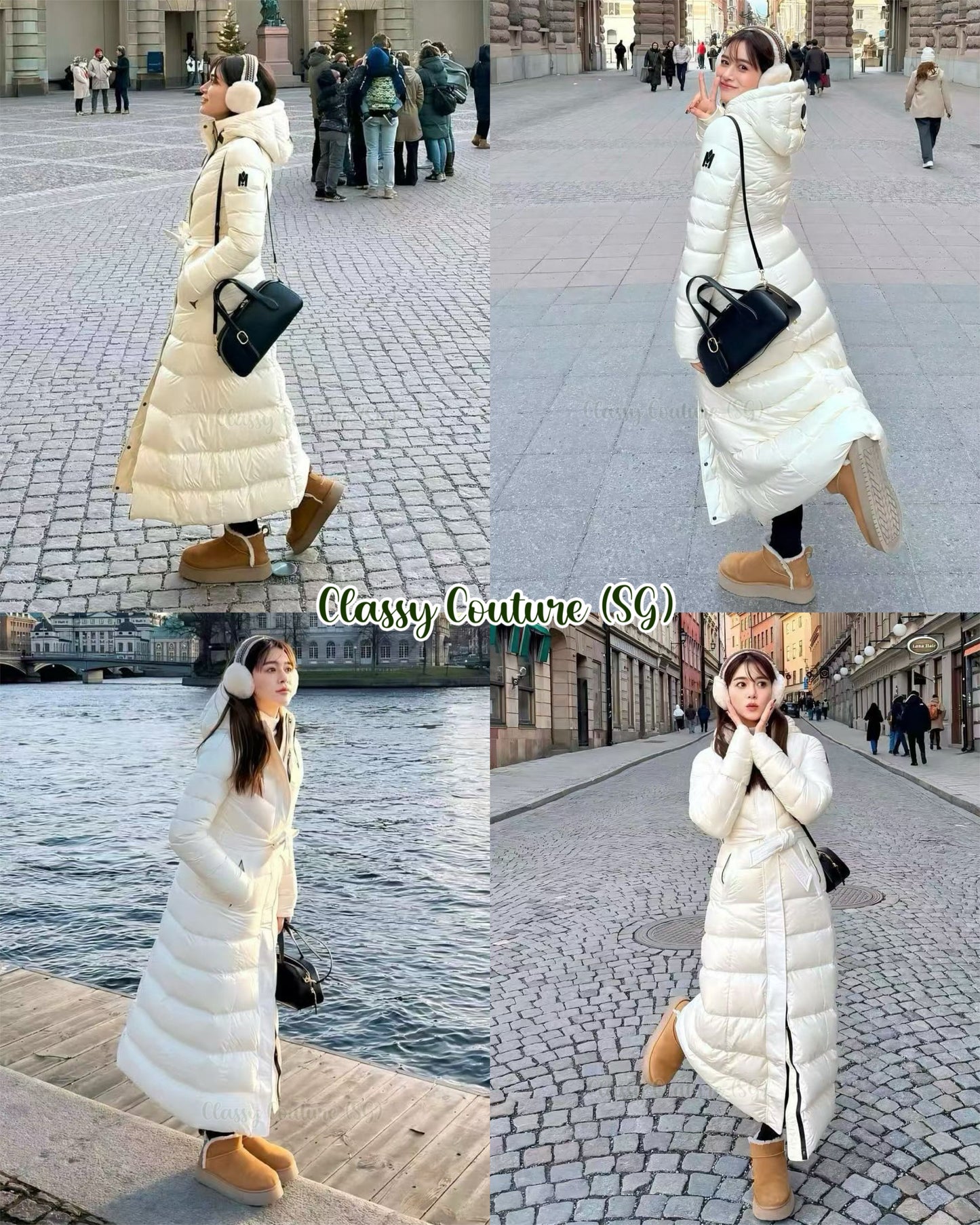 MK Calina Lustrous Down Long Maxi Coat