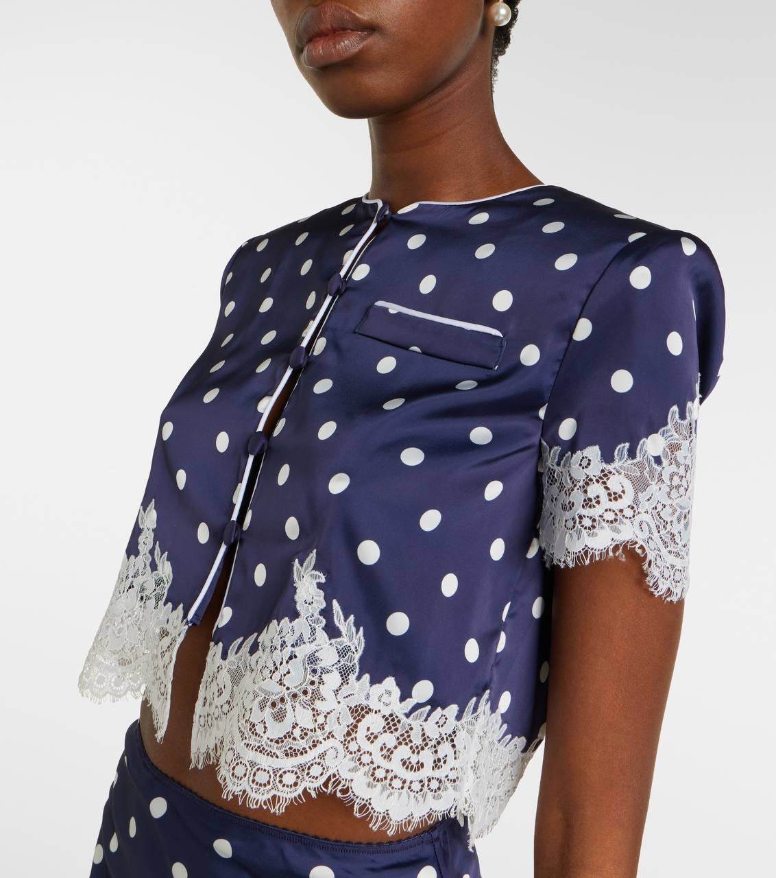 SP Polka Dot Cropped Top | Midi Skirt | Mini Skirt