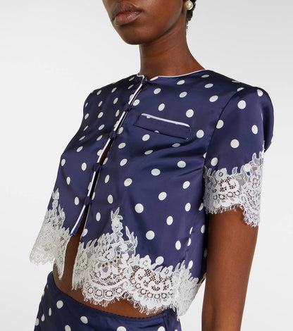 SP Polka Dot Cropped Top | Midi Skirt | Mini Skirt