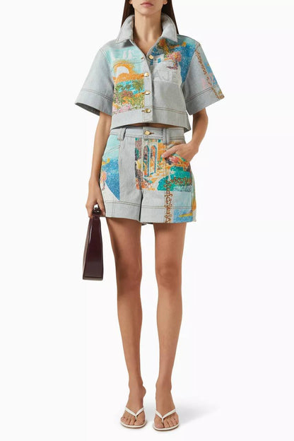 AJ Mae Denim Short