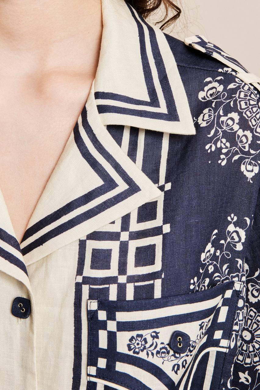 ALM Banderra Linen Shirtdress