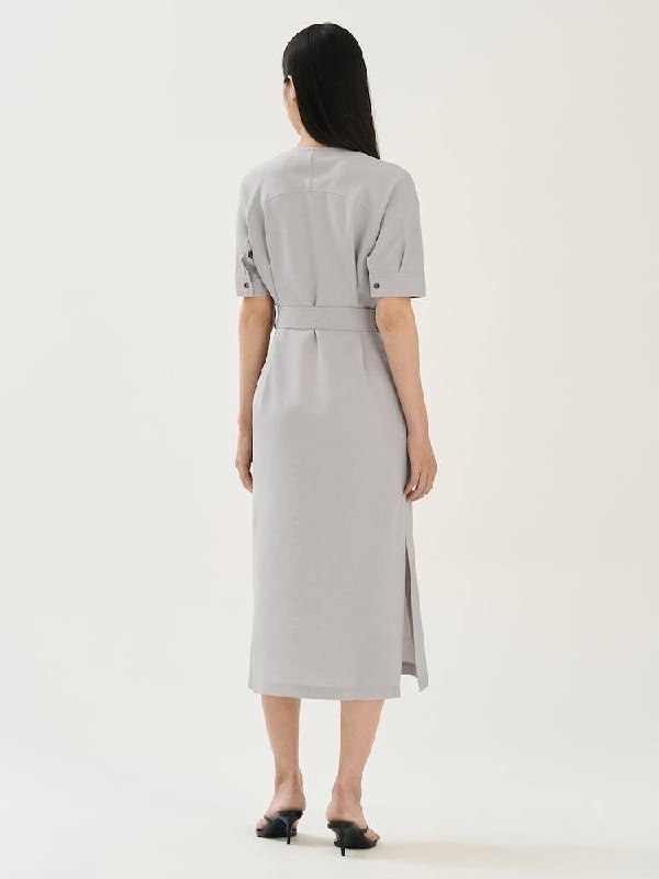 TH City Midi Shirtdress