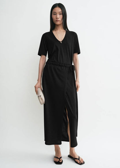 TOT Cotton Shirt | Pant | Wrap Midi Skirt | Set