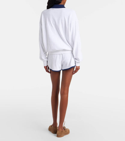 RL Terry Long Sleeve Collared Polo | Shorts
