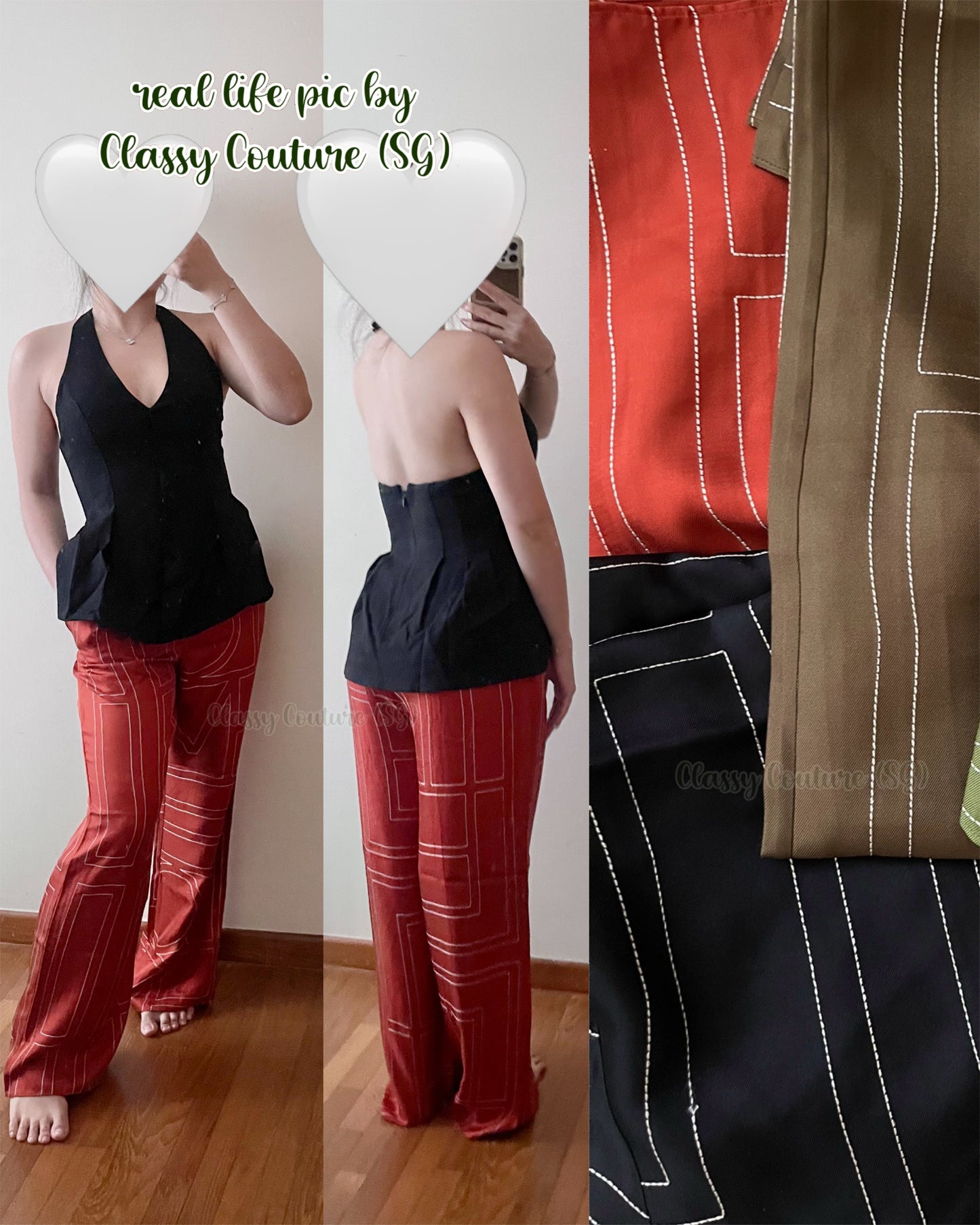 7 Colors! Tot Monogram Silk PJ Shirt Top | Shorts | Pants | Embroidered Set