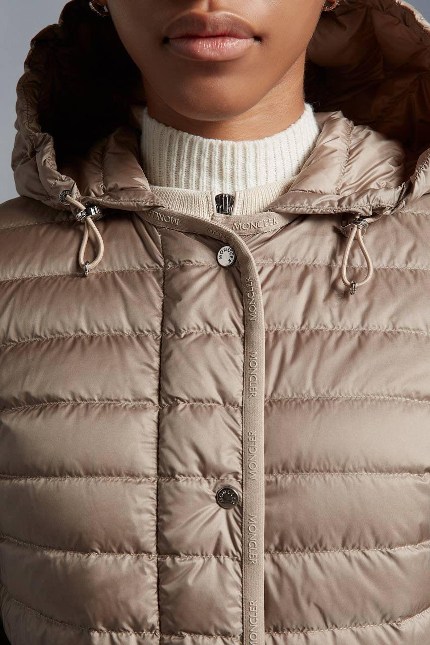 MC Oredonne Long Down Belted Parka Jacket (removable hood)