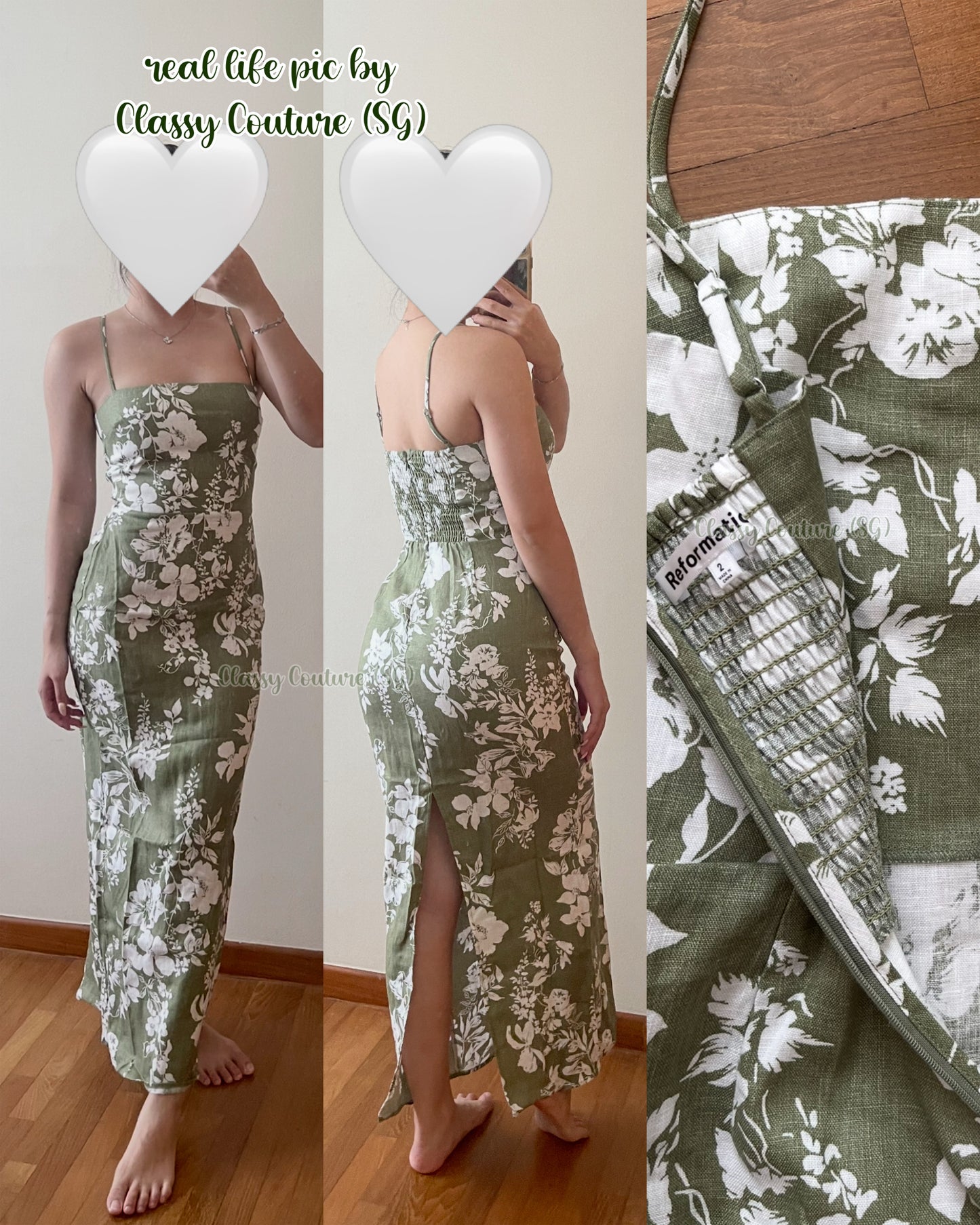 3 Colors! Ref Frankie Linen Midi Maxi Dress