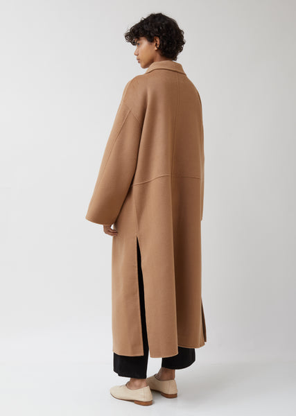 3 Colors! Tot Annecy Signature Wool-Cashmere Coat