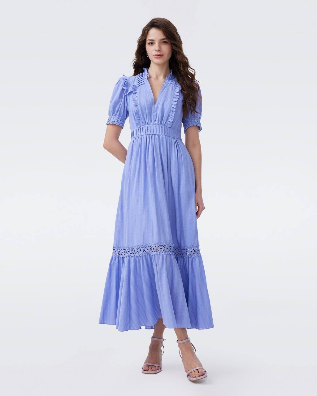 DVF Gino Cotton Midi Dress