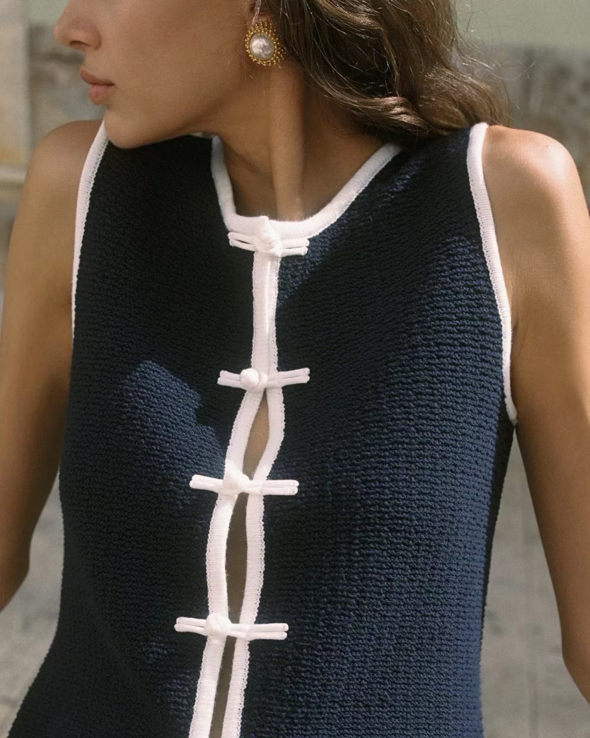PSE Lou Tunic Sleeveless Vest Top | Shorts | Viscose-blend Set