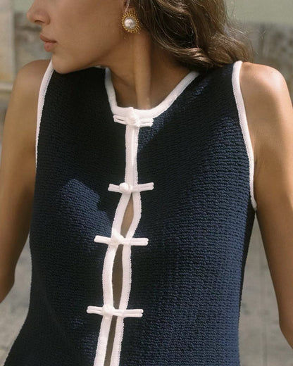 PSE Lou Tunic Sleeveless Vest Top | Shorts | Viscose-blend Set