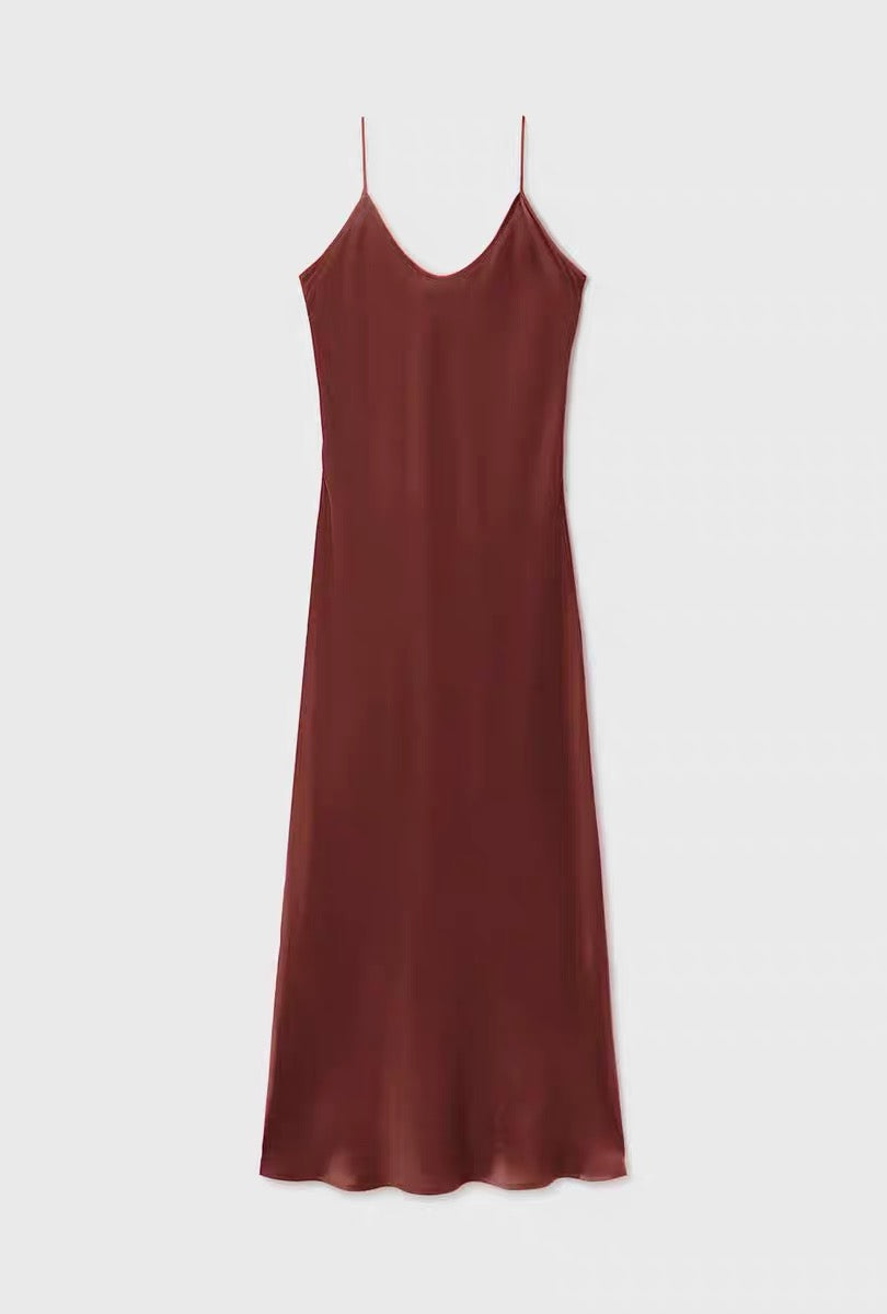 10 Colors! SL 1996 Silk Maxi Dress