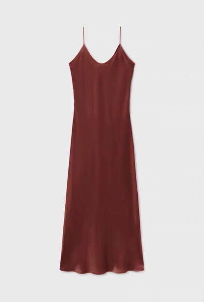 10 Colors! SL 1996 Silk Maxi Dress