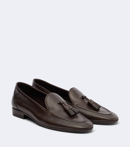TR Caden Tassel Leather Loafers Shoes