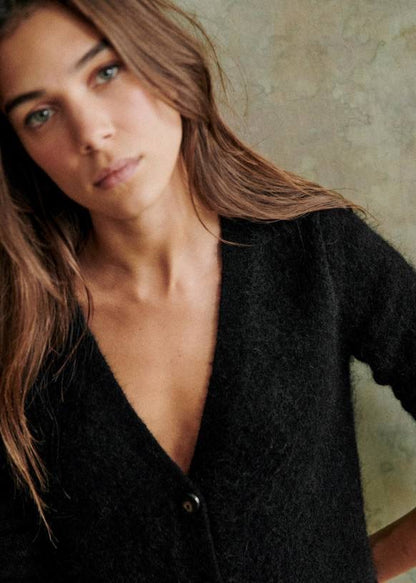 SZ Junie Mohair-Wool blend Sweater Mini Dress
