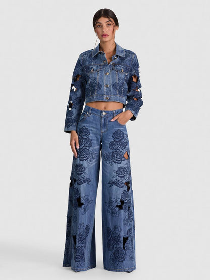 AO: Sidney Laser Cut Jeans