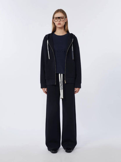 5 Colors! MM Wide-fit Cotton-blend Jersey Trousers Pant