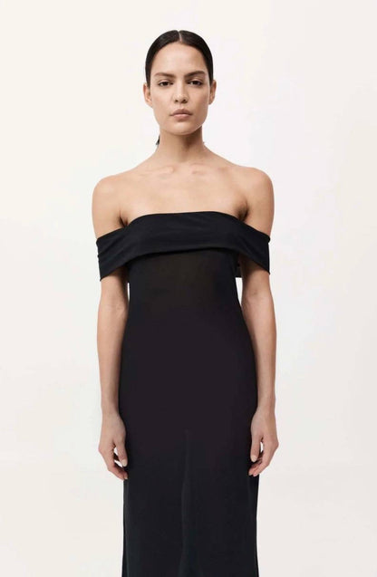 SA Silk Off The Shoulder Dress
