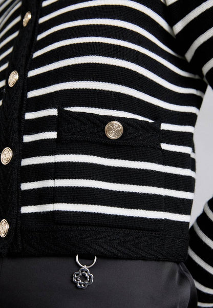 MJ Maracasse Striped Cardigan