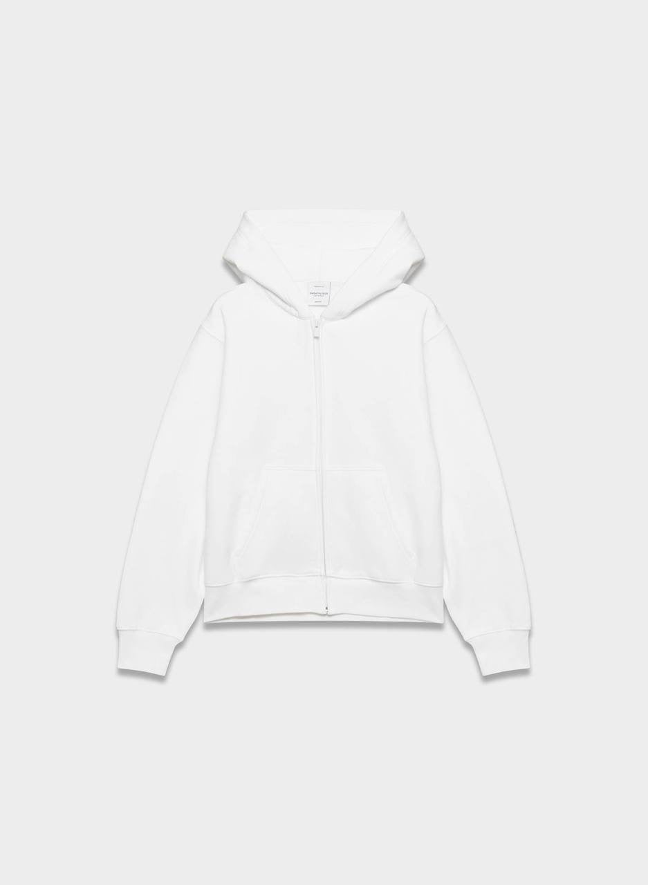 8 Colors! ARZ Cozy Sweatfleece Perfect Zip Cotton-blend Hoodie Jacket