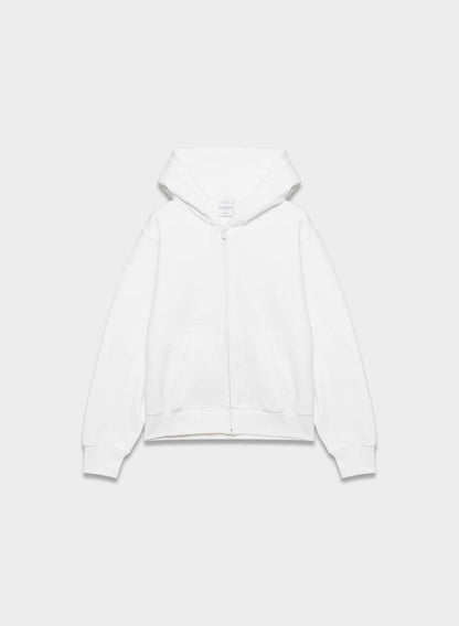 8 Colors! ARZ Cozy Sweatfleece Perfect Zip Cotton-blend Hoodie Jacket